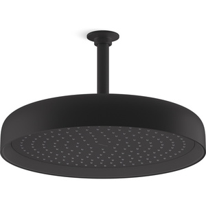 K26292-BL Statement Shower Head Shower Accessory - Matte Black