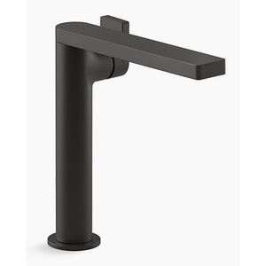 K73168-4-BL Composed Single Hole Bathroom Faucet - Matte Black