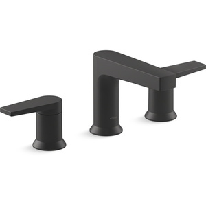 K97100-4-BL Taut 8'' Widespread Bathroom Faucet - Matte Black