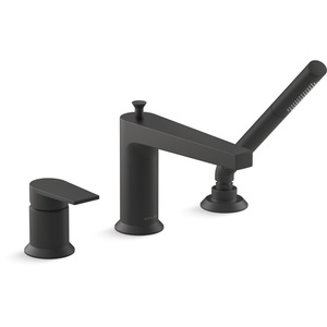 K74032-4-BL Taut Tub Faucet Trim Trim Kit - Matte Black