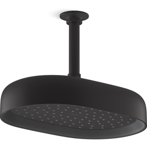 K26293-G-BL Statement Shower Head Shower Accessory - Matte Black