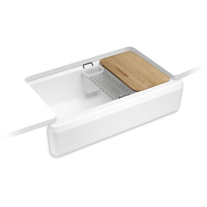 K24564-0 Riverby Apron Front / Specialty Sink Kitchen Sink - White K24564-0 Riverby Apron Front / Specialty Sink Kitchen Sink - White
