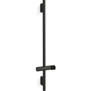 K26312-BL Statement Slide Bar Shower Accessory - Matte Black