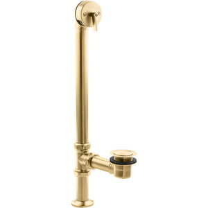 K7159-2MB Vintage Tub / Shower Drain Drain - Vibrant Brushed Moderne Brass K7159-2MB Vintage Tub / Shower Drain Drain - Vibrant Brushed Moderne Brass