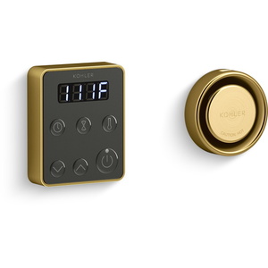 K5557-2MB Invigoration Steam Control Steam Bath - Vibrant Brushed Moderne Brass