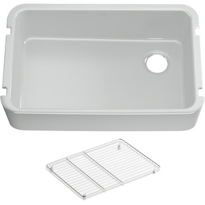 K24268-95 Ironridge Apron Front / Specialty Sink Kitchen Sink - Ice Grey K24268-95 Ironridge Apron Front / Specialty Sink Kitchen Sink - Ice Grey