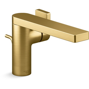 K73167-4-2MB Composed Single Hole Bathroom Faucet - Vibrant Brushed Moderne Brass