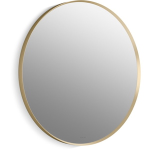 K26050-BGL Essential Round Mirror - Modern Brushed Gold