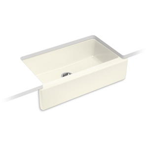 K6546-96 Dickinson Apron Front / Specialty Sink Kitchen Sink - Biscuit