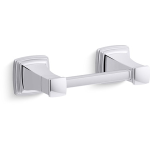K27413-CP Riff Paper Holder Bathroom Accessory - Polished Chrome