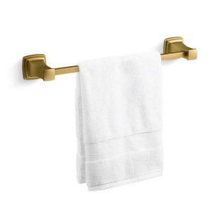 K27409-2MB Riff Towel Bar Bathroom Accessory - Vibrant Brushed Moderne Brass K27409-2MB Riff Towel Bar Bathroom Accessory - Vibrant Brushed Moderne Brass