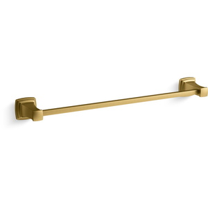 K27410-2MB Riff Towel Bar Bathroom Accessory - Vibrant Brushed Moderne Brass K27410-2MB Riff Towel Bar Bathroom Accessory - Vibrant Brushed Moderne Brass