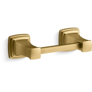 K27413-2MB Riff Paper Holder Bathroom Accessory - Vibrant Brushed Moderne Brass K27413-2MB Riff Paper Holder Bathroom Accessory - Vibrant Brushed Moderne Brass