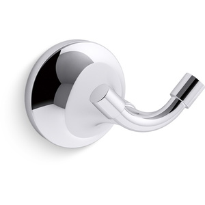 K27427-CP Tone Robe Hook Bathroom Accessory - Polished Chrome K27427-CP Tone Robe Hook Bathroom Accessory - Polished Chrome