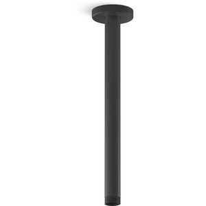 K26321-BL Statement Shower Arm Shower Accessory - Matte Black