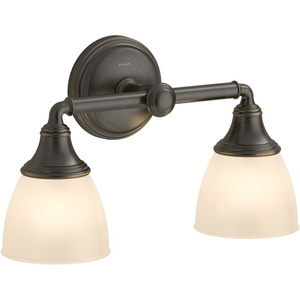 K10571-BZL Devonshire 2 Bulb Bathroom Lighting - Oil Rubbed Bronze K10571-BZL Devonshire 2 Bulb Bathroom Lighting - Oil Rubbed Bronze
