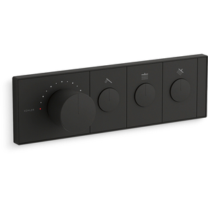 K26347-9-BL Anthem Thermostatic / Volume Control Trim Trim Kit - Matte Black K26347-9-BL Anthem Thermostatic / Volume Control Trim Trim Kit - Matte Black