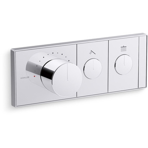 K26346-9-CP Anthem Thermostatic / Volume Control Trim Trim Kit - Polished Chrome K26346-9-CP Anthem Thermostatic / Volume Control Trim Trim Kit - Polished Chrome