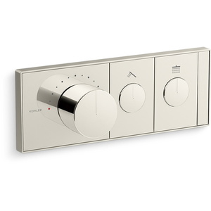 K26346-9-SN Anthem Thermostatic / Volume Control Trim Trim Kit - Vibrant Polished Nickel K26346-9-SN Anthem Thermostatic / Volume Control Trim Trim Kit - Vibrant Polished Nickel