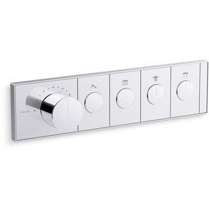 K26348-9-CP Anthem Thermostatic / Volume Control Trim Trim Kit - Polished Chrome K26348-9-CP Anthem Thermostatic / Volume Control Trim Trim Kit - Polished Chrome