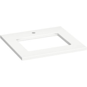 K28246-MMW Silestone Vanity Top Bathroom Vanity - Miami White K28246-MMW Silestone Vanity Top Bathroom Vanity - Miami White