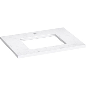 K28248-EST Silestone Vanity Top Bathroom Vanity - ET Statuario K28248-EST Silestone Vanity Top Bathroom Vanity - ET Statuario
