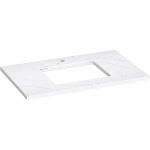 K28250-EST Silestone Vanity Top Bathroom Vanity - ET Statuario K28250-EST Silestone Vanity Top Bathroom Vanity - ET Statuario