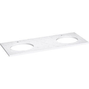 K28256-EST Silestone Vanity Top Bathroom Vanity - ET Statuario K28256-EST Silestone Vanity Top Bathroom Vanity - ET Statuario