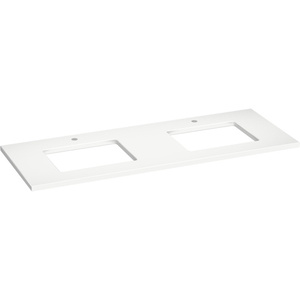 K28258-MMW Silestone Vanity Top Bathroom Vanity - Miami White K28258-MMW Silestone Vanity Top Bathroom Vanity - Miami White