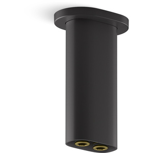 K26325-BL Statement Shower Arm Shower Accessory - Matte Black