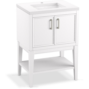 K33577-ASB-0 Winnow Valvet Up to 24" Bathroom Vanity - White K33577-ASB-0 Winnow Valvet Up to 24" Bathroom Vanity - White