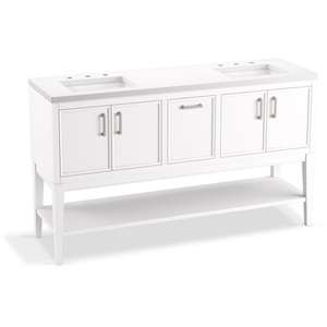 K33581-ASB-0 Winnow Over 45" Bathroom Vanity - White K33581-ASB-0 Winnow Over 45" Bathroom Vanity - White