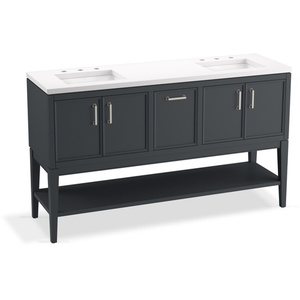 K33581-ASB-1WX Winnow Over 45" Bathroom Vanity - Slate Grey