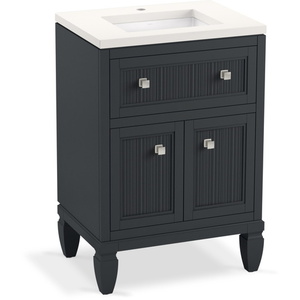 K33535-ASB-1WX Hearthaven Up to 24" Bathroom Vanity - Slate Grey