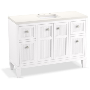 K33538-ASB-0 Hearthaven Over 45" Bathroom Vanity - White K33538-ASB-0 Hearthaven Over 45" Bathroom Vanity - White