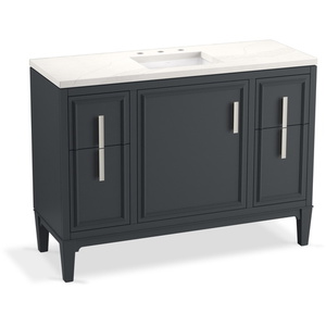 K33546-ASB-1WX Southerk Over 45" Bathroom Vanity - Slate Grey