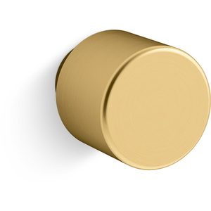 K33529-2MB Helst 1" Knob - Vibrant Brushed Moderne Brass K33529-2MB Helst 1" Knob - Vibrant Brushed Moderne Brass