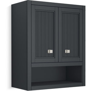 K33541-ASB-1WX Hearthaven Bathroom Furniture Bathroom Vanity - Slate Grey K33541-ASB-1WX Hearthaven Bathroom Furniture Bathroom Vanity - Slate Grey