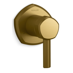 KT27042-4-2MB Occasion Thermostatic Valve Trim Trim Kit - Vibrant Brushed Moderne Brass