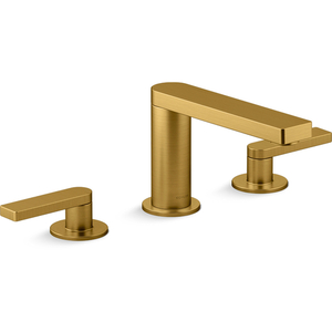 K73060-4-2MB Composed 8'' Widespread Bathroom Faucet - Vibrant Brushed Moderne Brass