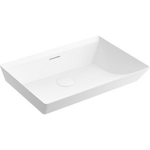 K21060-0 Brazn Vessel Style Bathroom Sink - White