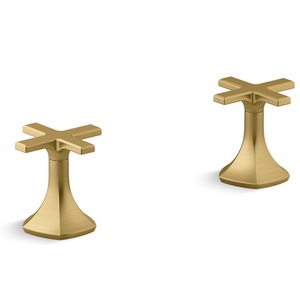 K27010-3-2MB Occasion Faucet Handles Part - Vibrant Brushed Moderne Brass K27010-3-2MB Occasion Faucet Handles Part - Vibrant Brushed Moderne Brass