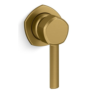 K27012-4-2MB Occasion Faucet Handles Part - Vibrant Brushed Moderne Brass K27012-4-2MB Occasion Faucet Handles Part - Vibrant Brushed Moderne Brass