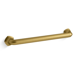 K27080-2MB Occasion Grab Bar Bathroom Accessory - Vibrant Brushed Moderne Brass