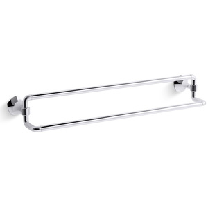 K27062-CP Occasion Towel Bar Bathroom Accessory - Polished Chrome