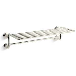 K27085-SN Occasion Vanity Shelf Bathroom Accessory - Vibrant Polished Nickel K27085-SN Occasion Vanity Shelf Bathroom Accessory - Vibrant Polished Nickel