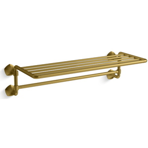 K27085-2MB Occasion Vanity Shelf Bathroom Accessory - Vibrant Brushed Moderne Brass K27085-2MB Occasion Vanity Shelf Bathroom Accessory - Vibrant Brushed Moderne Brass
