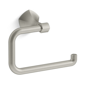 K27063-BN Occasion Towel Ring Bathroom Accessory - Vibrant Brushed Nickel K27063-BN Occasion Towel Ring Bathroom Accessory - Vibrant Brushed Nickel