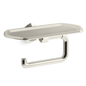 K27128-SN Occasion Paper Holder Bathroom Accessory - Vibrant Polished Nickel K27128-SN Occasion Paper Holder Bathroom Accessory - Vibrant Polished Nickel