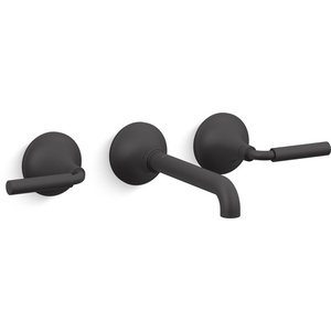 KT26439-4-BL Tone Bathroom Sink Faucet Trim Trim Kit - Matte Black